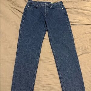 Rag & Bone Women's Deep Blue Straight Jeans